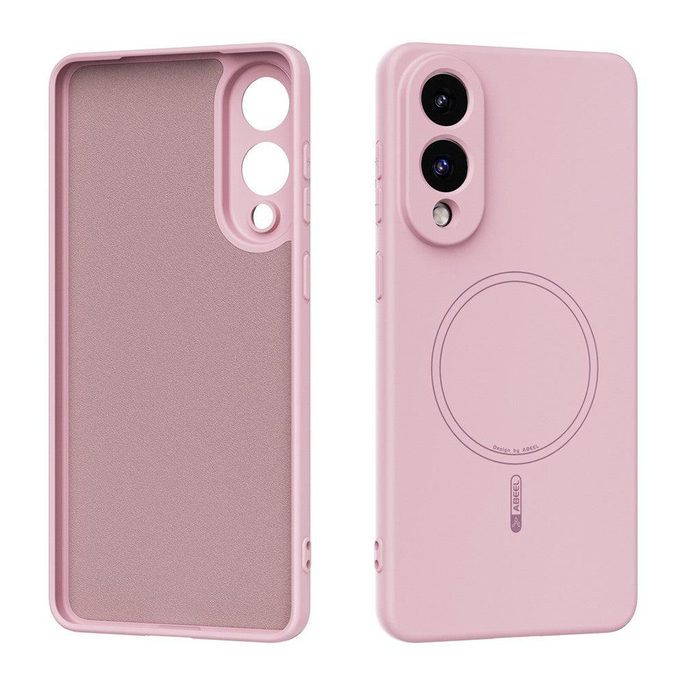 ABEEL til Samsung Galaxy S25 Edge Magnetisk Cover med Flydende Silikone og "Skin Touch" Følelse