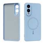 ABEEL til Samsung Galaxy S25 Edge Magnetisk Cover med Flydende Silikone og "Skin Touch" Følelse