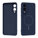 ABEEL til Samsung Galaxy S25 Edge Magnetisk Cover med Flydende Silikone og "Skin Touch" Følelse