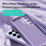 ABEEL For Samsung Galaxy S25 Ultra Magnetic Case Skin Touch Liquid Silicone Phone Back Cover