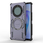 For Honor Magic5 Lite 5G  /  X9a 5G  /  X40 5G Magnetic Case Butterfly Armor Hollow Heat Dissipation PC + TPU Phone Cover