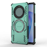 For Honor Magic5 Lite 5G  /  X9a 5G  /  X40 5G Magnetic Case Butterfly Armor Hollow Heat Dissipation PC + TPU Phone Cover