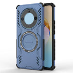 For Honor X50 5G / X9b 5G / Magic6 Lite 5G Magnetic Case Butterfly Armor Hollow Heat Dissipation PC + TPU Phone Cover