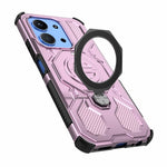 Magnetic Case For Xiaomi Redmi 15C 5G (EU) (173mm)  /  4G (EU) (173mm)  /  Poco C85 4G (173mm) Kickstand PC + TPU Phone Back Cover