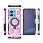 Magnetic Case For Xiaomi Redmi 15C 5G (EU) (173mm)  /  4G (EU) (173mm)  /  Poco C85 4G (173mm) Kickstand PC + TPU Phone Back Cover