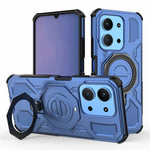 Magnetic Case For Xiaomi Redmi 15C 5G (EU) (173mm)  /  4G (EU) (173mm)  /  Poco C85 4G (173mm) Kickstand PC + TPU Phone Back Cover