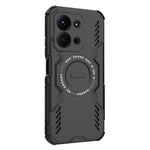 Magnetic Case For Xiaomi Redmi 15C 5G (EU) (173mm)  /  4G (EU) (173mm)  /  Poco C85 4G (173mm) Hollow Heat Dissipation PC + TPU Phone Cover