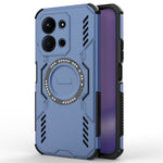 Magnetic Case For Xiaomi Redmi 15C 5G (EU) (173mm)  /  4G (EU) (173mm)  /  Poco C85 4G (173mm) Hollow Heat Dissipation PC + TPU Phone Cover
