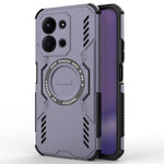 Magnetic Case For Xiaomi Redmi 15C 5G (EU) (173mm)  /  4G (EU) (173mm)  /  Poco C85 4G (173mm) Hollow Heat Dissipation PC + TPU Phone Cover