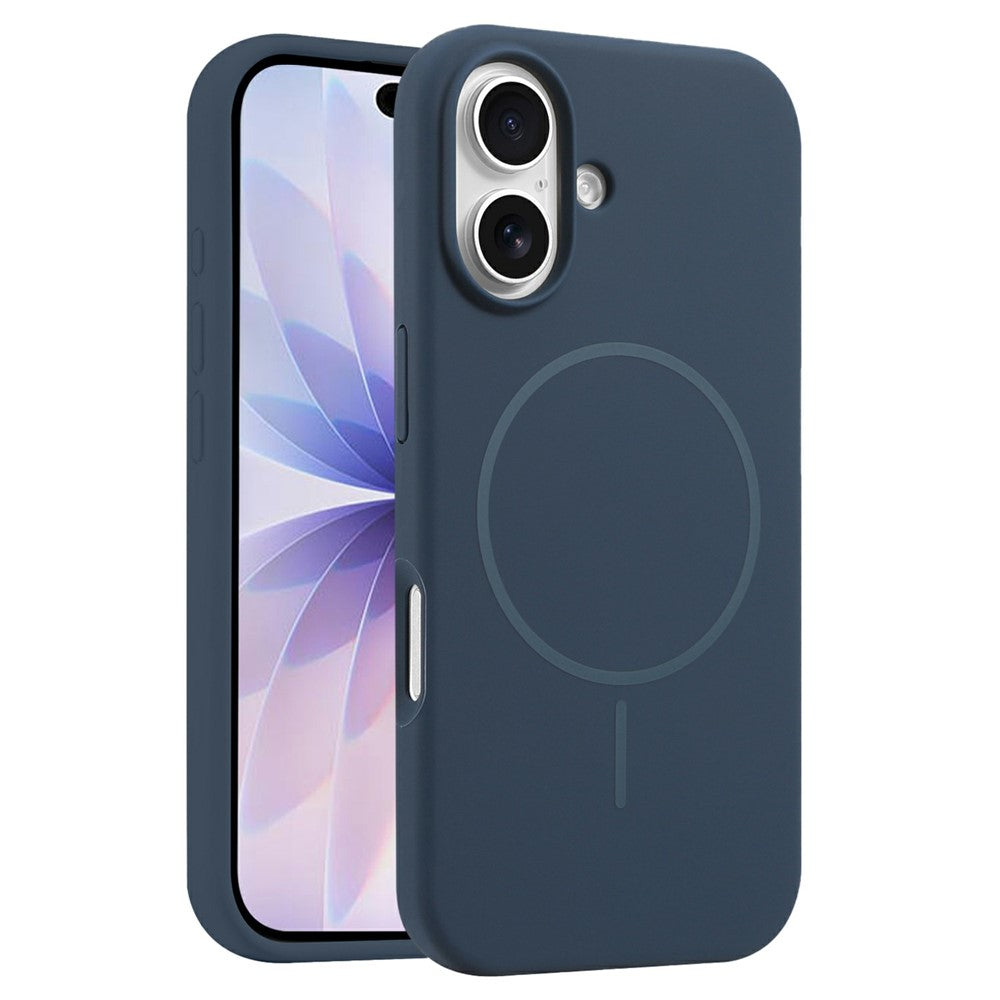 For iPhone 17 Case Compatible with MagSafe Liquid Silicone Anti-Drop Phone Cover