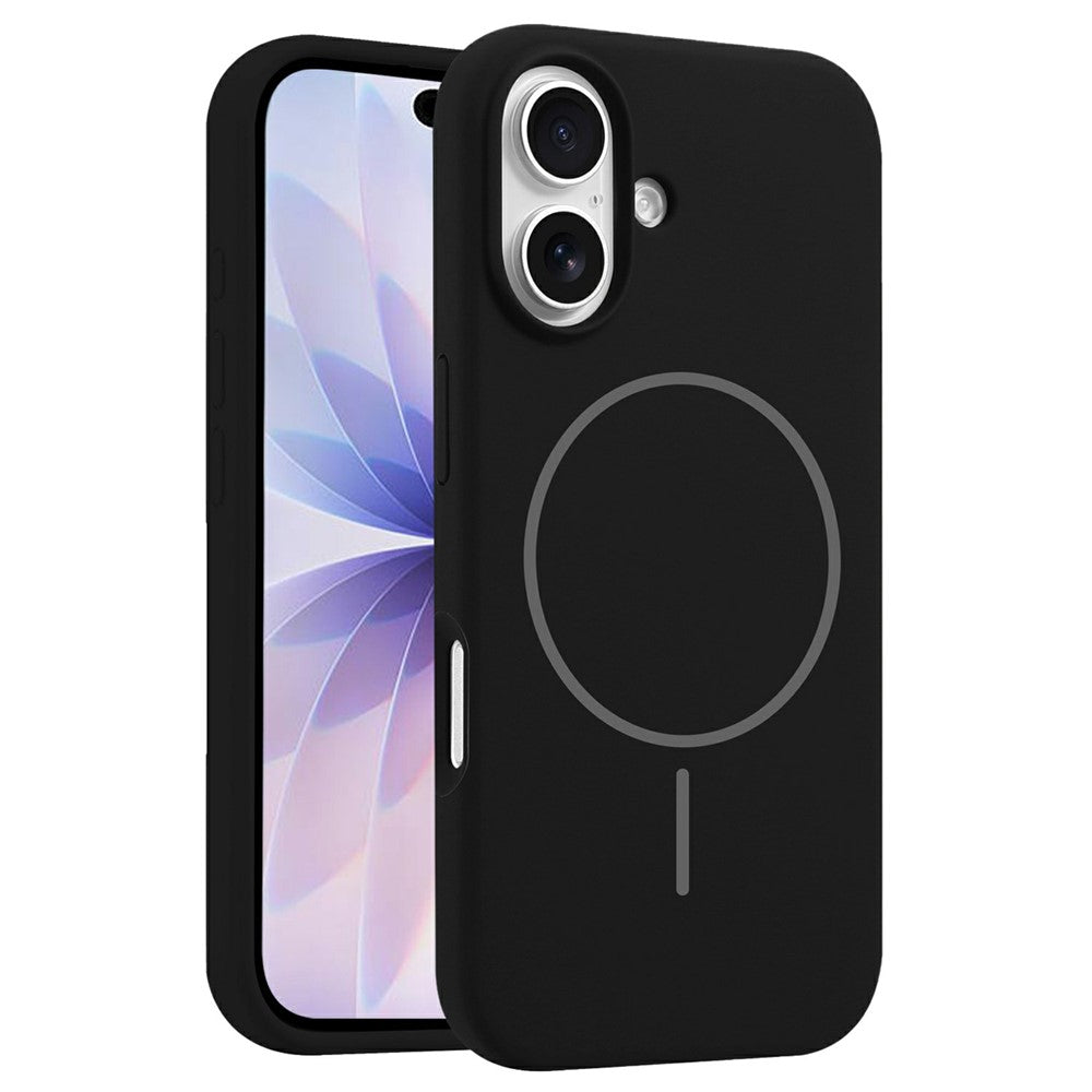 For iPhone 17 Case Compatible with MagSafe Liquid Silicone Anti-Drop Phone Cover