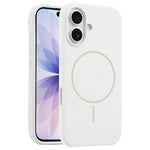 For iPhone 17 Case Compatible with MagSafe Liquid Silicone Anti-Drop Phone Cover