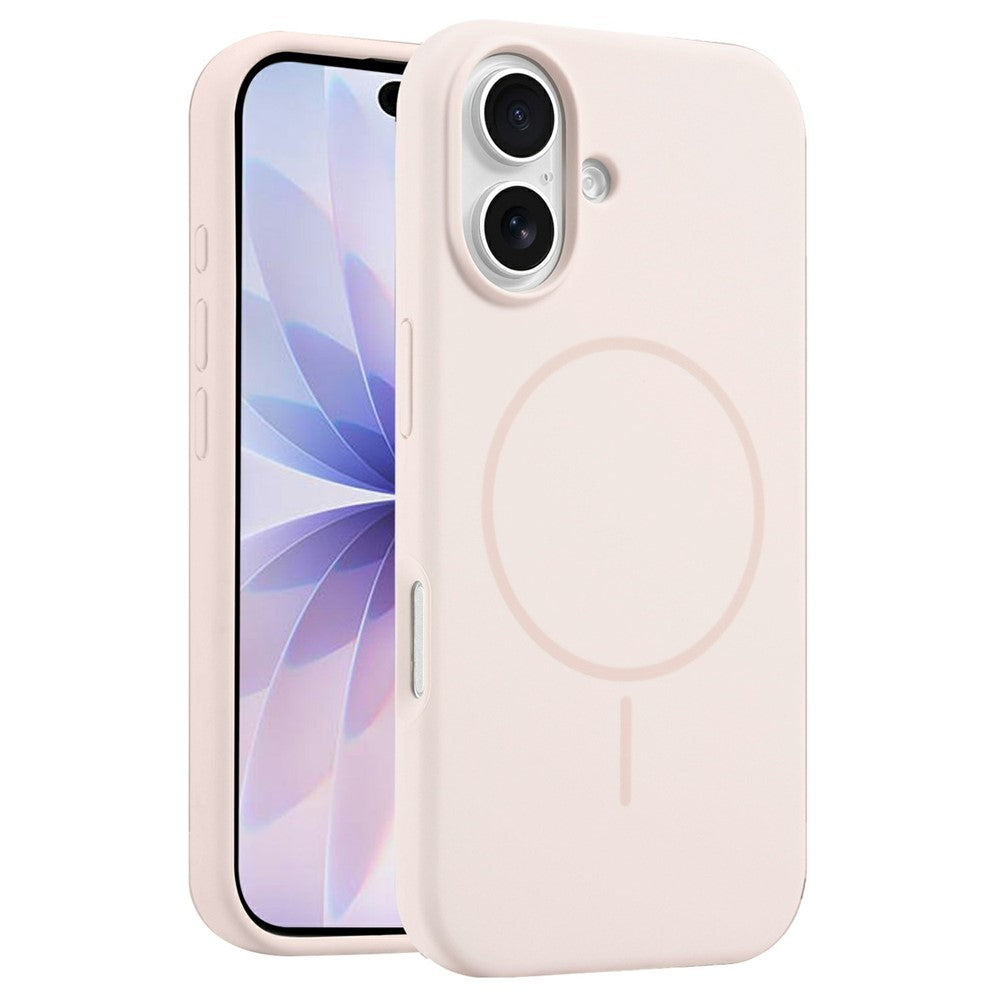 For iPhone 17 Case Compatible with MagSafe Liquid Silicone Anti-Drop Phone Cover