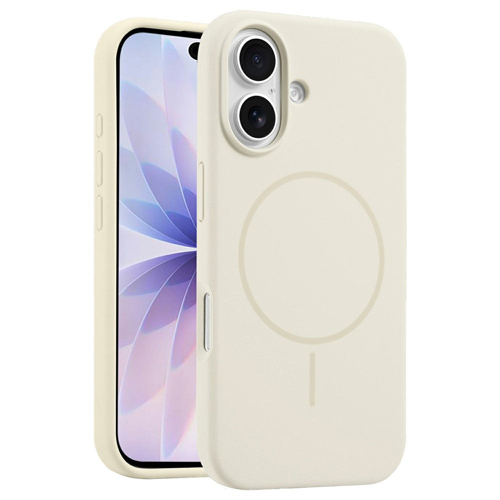 For iPhone 17 Case Compatible with MagSafe Liquid Silicone Anti-Drop Phone Cover