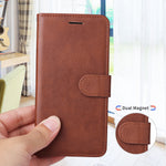For Xiaomi Poco M8 5G / Redmi Note 15 5G (Global) / 15 4G (Global) Leather Wallet Case with Strap Solid Color Phone Stand Cover