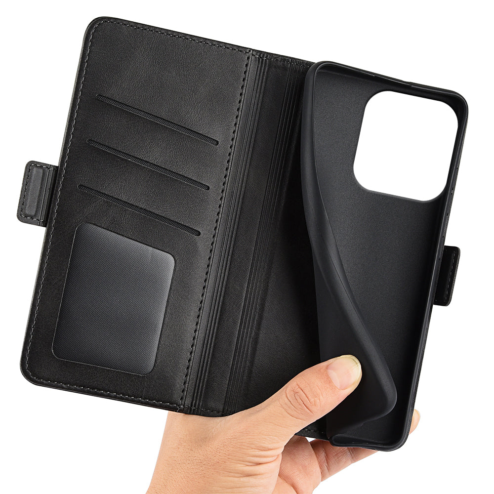 For Honor 400 Smart 4G / Honor 400 Smart 5G Case Calf Texture Leather Wallet Phone Cover