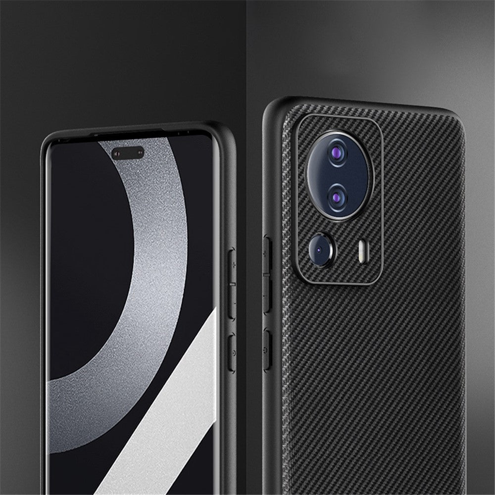 VILI TC Series for Xiaomi 13 Lite / Civi 2 5G Anti-drop Phone Back Cover Textured Leather Coated TPU Protective Smartphone Case