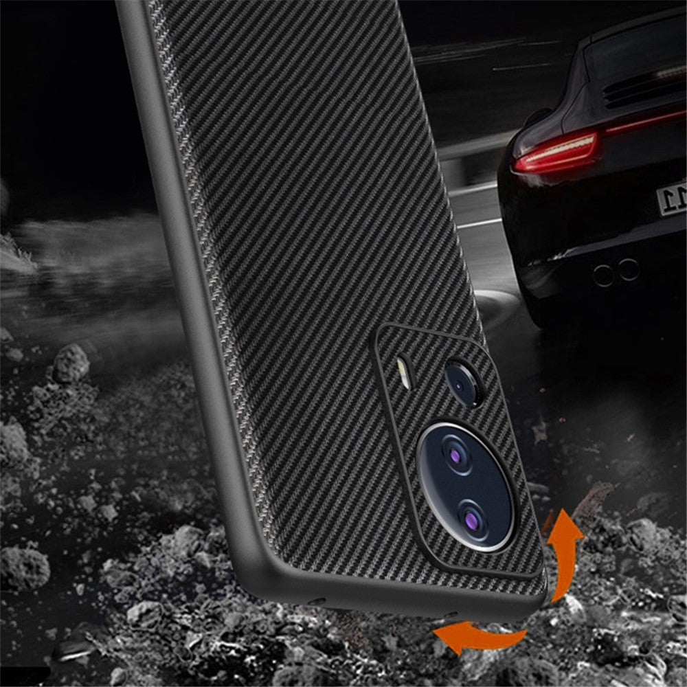 VILI TC Series for Xiaomi 13 Lite / Civi 2 5G Anti-drop Phone Back Cover Textured Leather Coated TPU Protective Smartphone Case