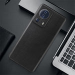 VILI TC Series for Xiaomi 13 Lite / Civi 2 5G Anti-drop Phone Back Cover Textured Leather Coated TPU Protective Smartphone Case