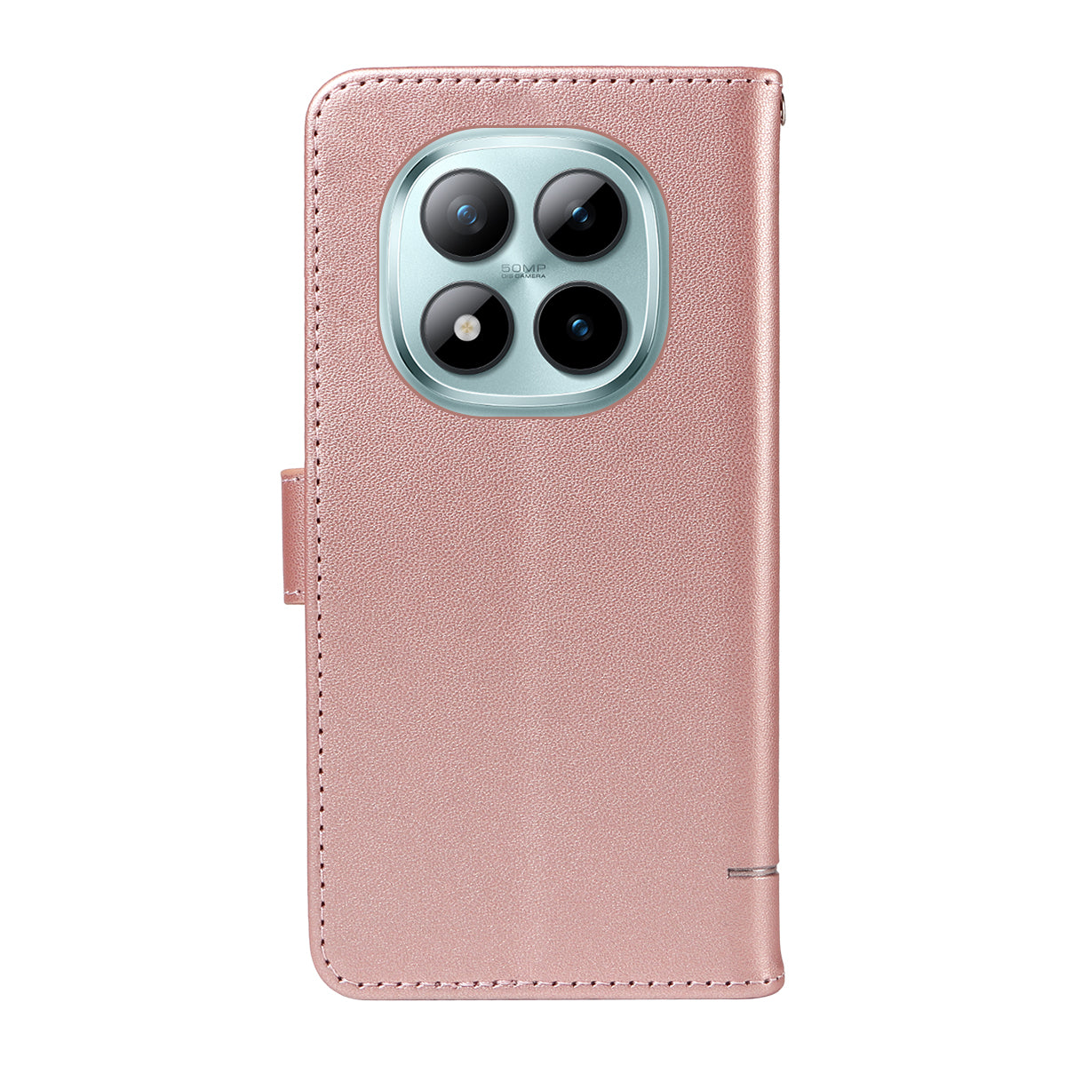 Xiaomi Poco M8 Pro 5G / Redmi Note 15 Pro+ 5G (Global) skal kattmönster avtryck lädermobilskal med handledsrem