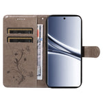 For Xiaomi Poco M8 5G / Redmi Note 15 5G (Global) / 15 4G (Global) PU Leather Cases Flower Pattern Wallet Stand Phone Cover with Strap