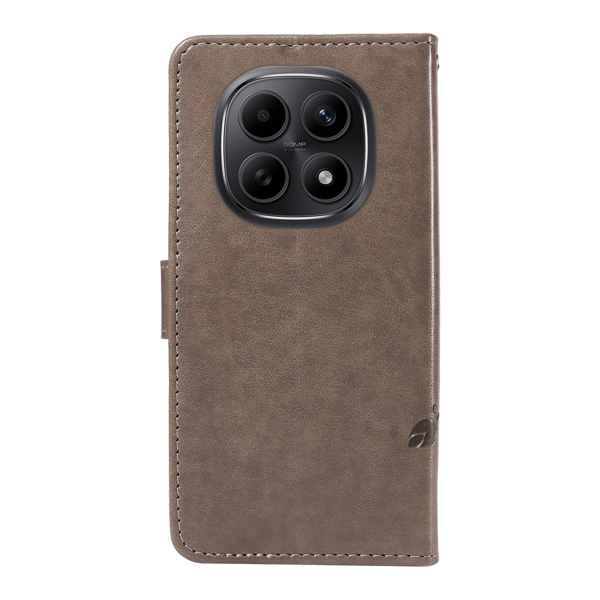 For Xiaomi Poco M8 5G / Redmi Note 15 5G (Global) / 15 4G (Global) PU Leather Cases Flower Pattern Wallet Stand Phone Cover with Strap