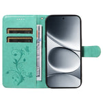 For Xiaomi Redmi Note 15 Pro 5G (Global) PU Leather Cases Flower Pattern Wallet Stand Phone Cover with Strap