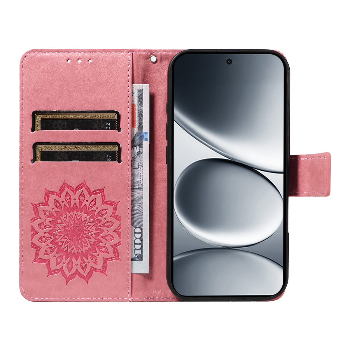 For Xiaomi Redmi Note 15 Pro 5G (Global) Leather Wallet Case Sunflower Imprinted Phone Cover
