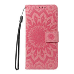 For Xiaomi Redmi Note 15 Pro 5G (Global) Leather Wallet Case Sunflower Imprinted Phone Cover