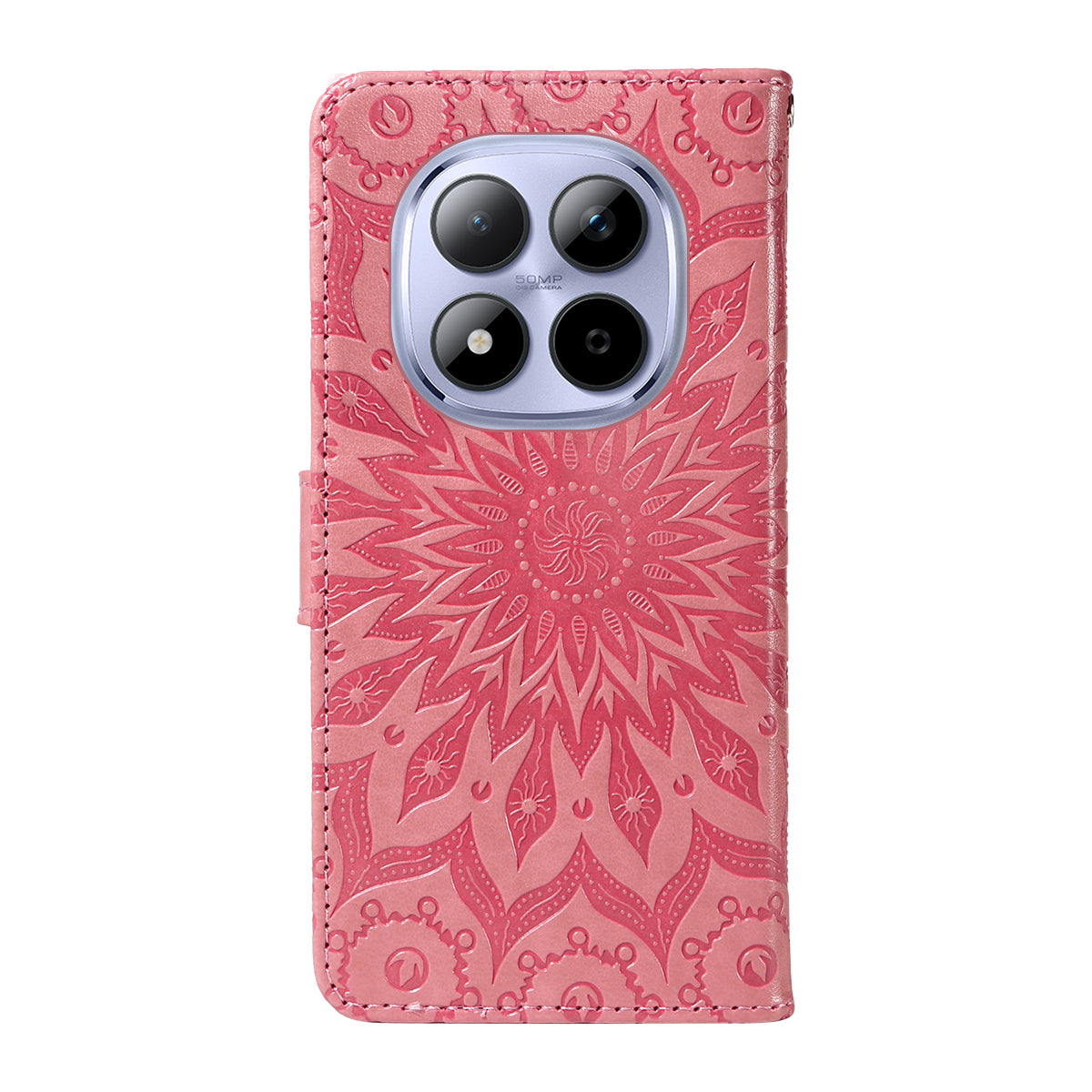 For Xiaomi Redmi Note 15 Pro 5G (Global) Leather Wallet Case Sunflower Imprinted Phone Cover