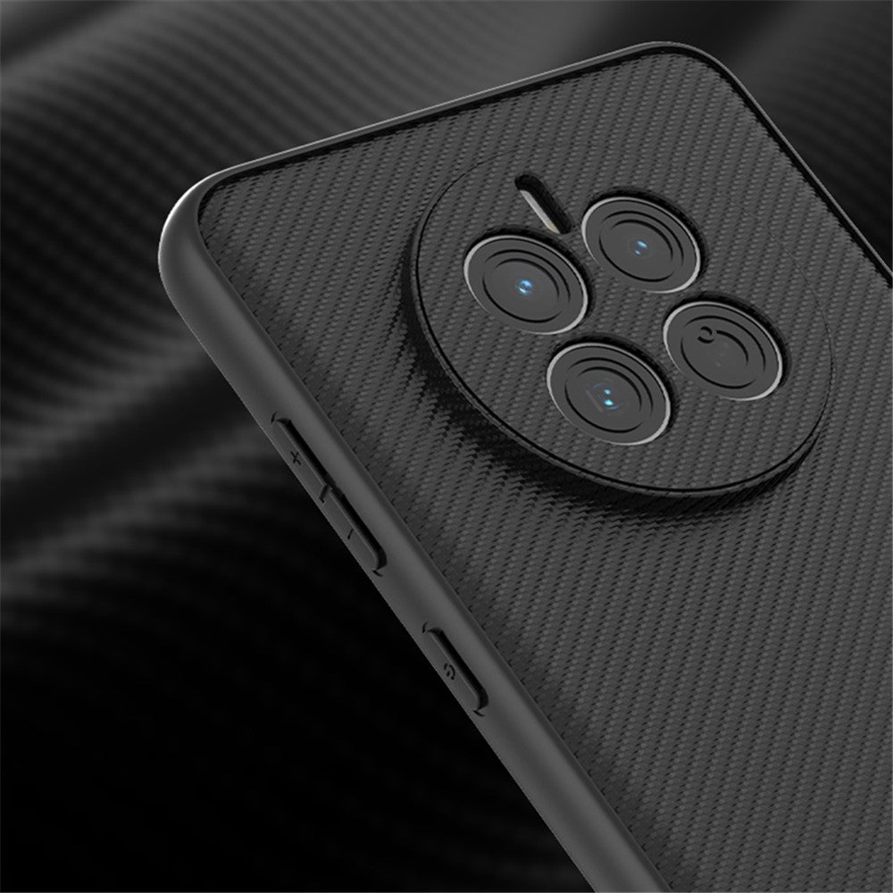 VILI TC-serien mobilmobilskal för Huawei Mate 50 4G, fallskyddande texturerat läderbelagt TPU-mobilskal