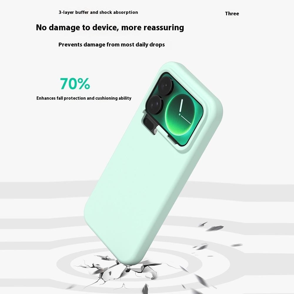 For Xiaomi 17 Pro Liquid Silicone Phone Case Skin-Friendly Shockproof Protective Back Cover