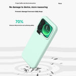 Xiaomi 17 Pro flytande silikonmobilskal hudvänligt stötsäkert skyddande bakstycke