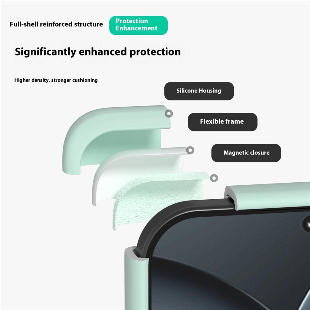 For Xiaomi 17 Pro Liquid Silicone Phone Case Skin-Friendly Shockproof Protective Back Cover