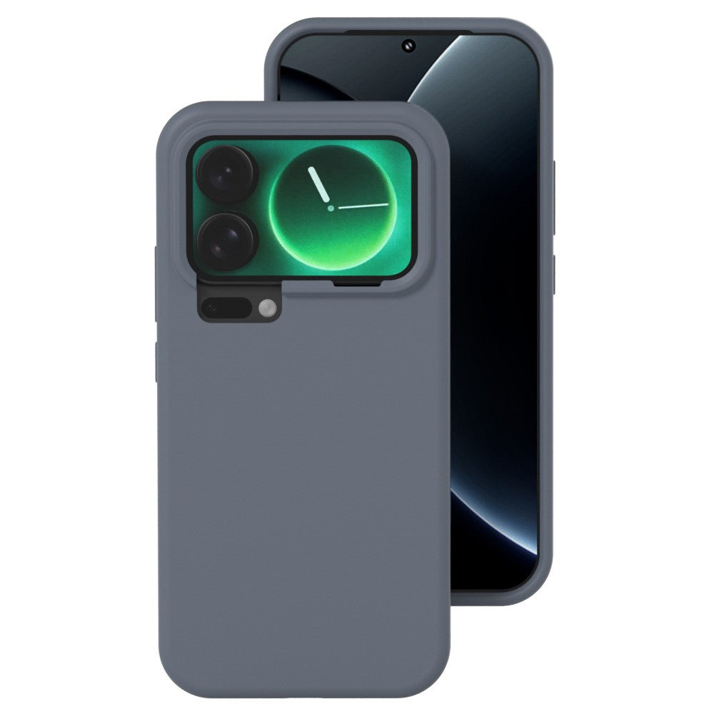 For Xiaomi 17 Pro Liquid Silicone Phone Case Skin-Friendly Shockproof Protective Back Cover