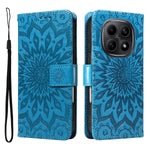 For Xiaomi Poco M8 5G / Redmi Note 15 5G (Global) / 15 4G (Global) Leather Wallet Case Sunflower Imprinted Phone Cover