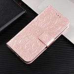 For Xiaomi Poco M8 5G / Redmi Note 15 5G (Global) / 15 4G (Global) Leather Wallet Case Sunflower Imprinted Phone Cover