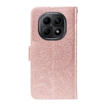 For Xiaomi Poco M8 5G / Redmi Note 15 5G (Global) / 15 4G (Global) Leather Wallet Case Sunflower Imprinted Phone Cover