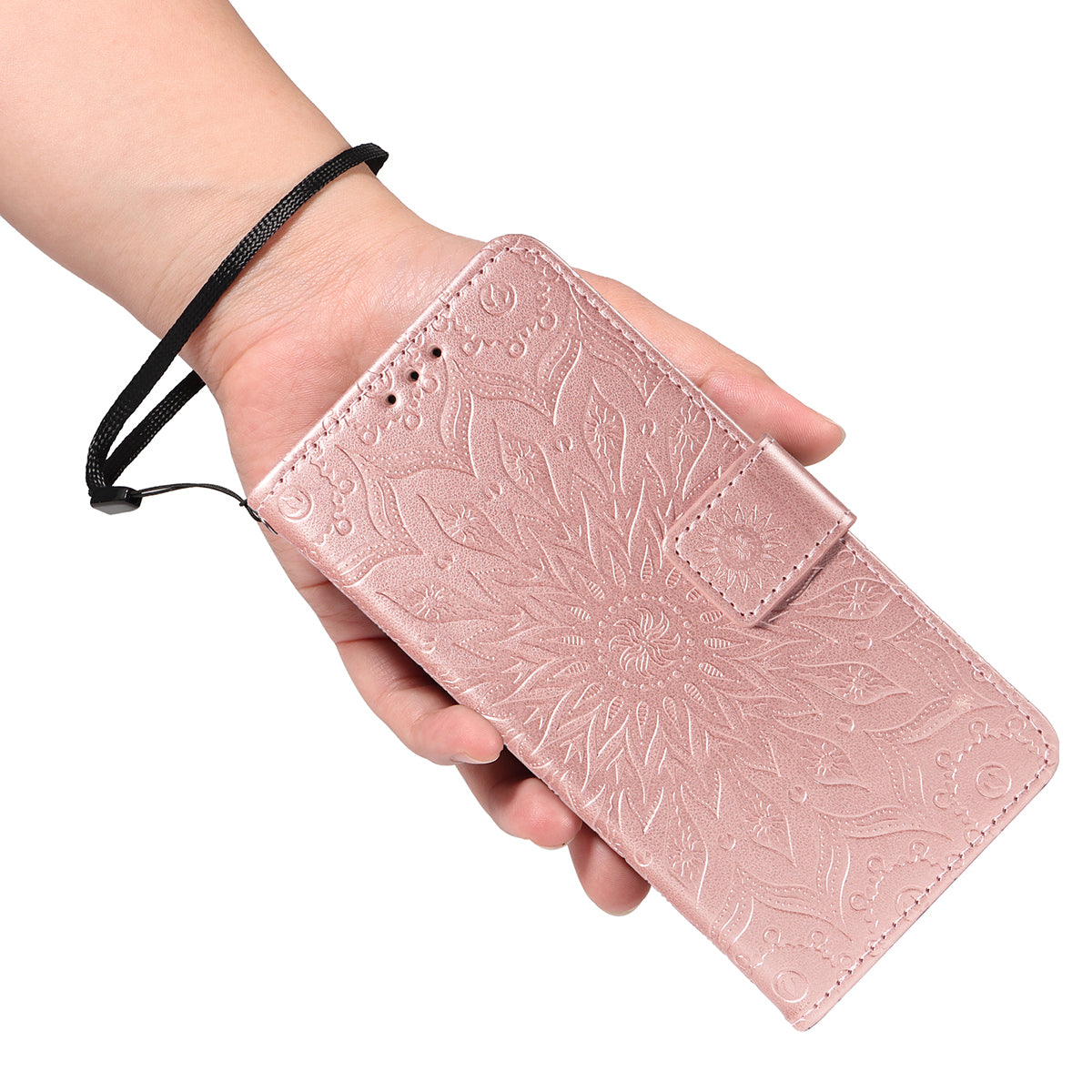 For Xiaomi Poco M8 5G / Redmi Note 15 5G (Global) / 15 4G (Global) Leather Wallet Case Sunflower Imprinted Phone Cover