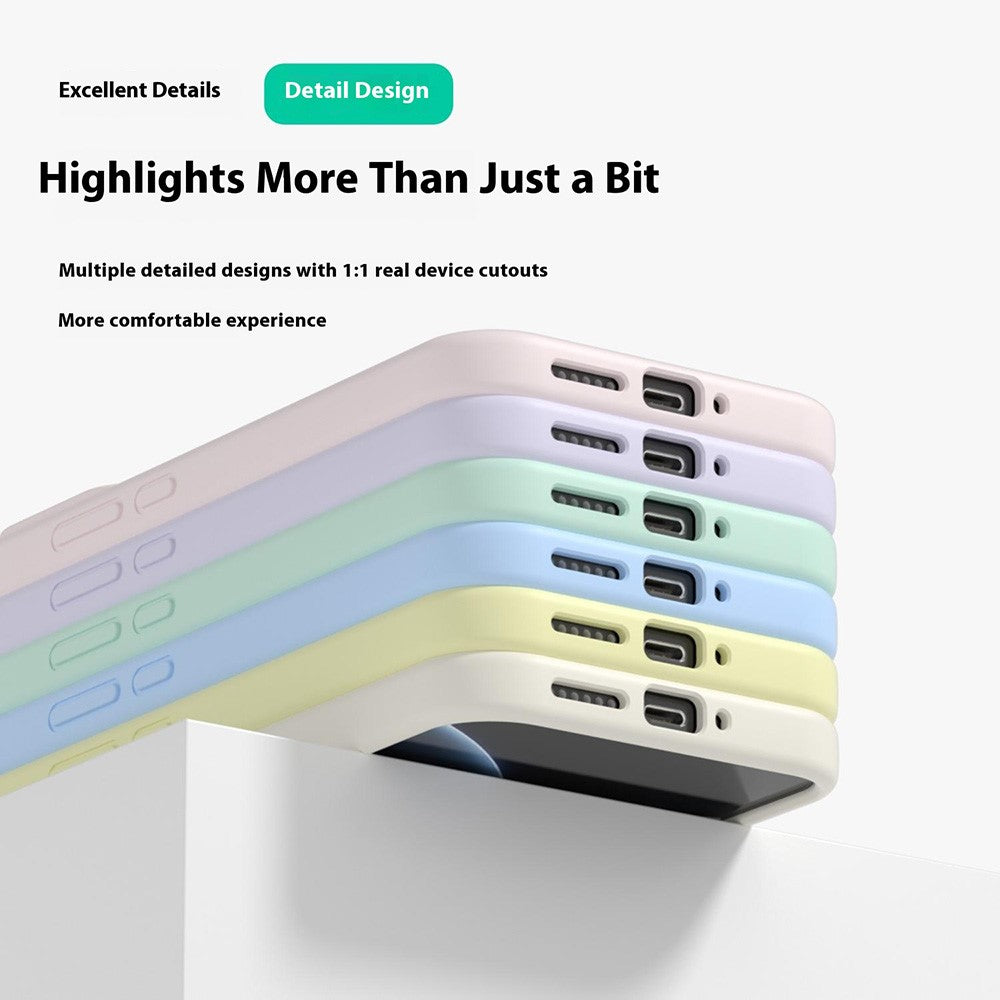 For Xiaomi 17 Pro Max Liquid Silicone Phone Case Skin-Friendly Shockproof Protective Back Cover
