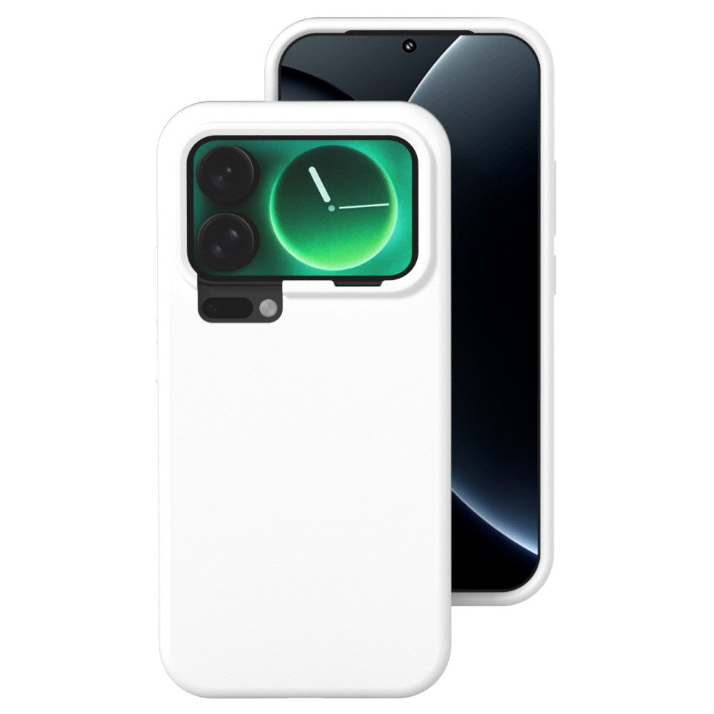 For Xiaomi 17 Pro Max Liquid Silicone Phone Case Skin-Friendly Shockproof Protective Back Cover
