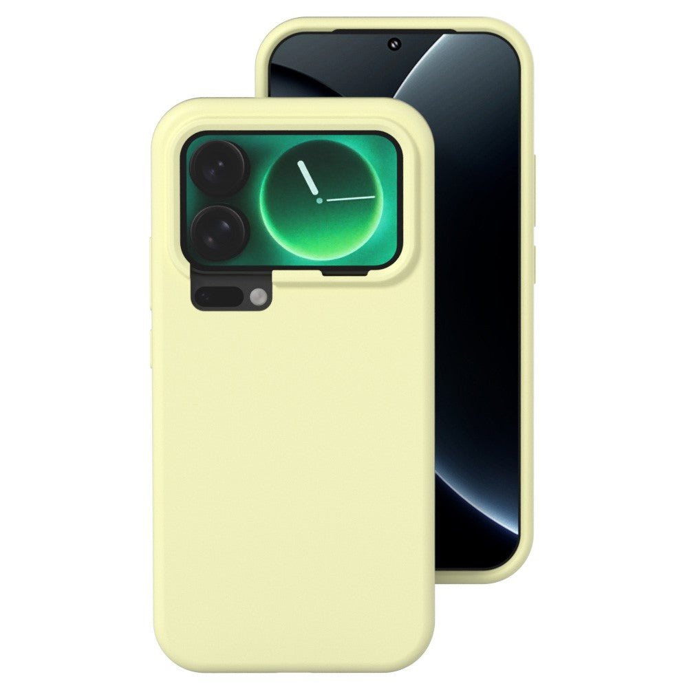 For Xiaomi 17 Pro Max Liquid Silicone Phone Case Skin-Friendly Shockproof Protective Back Cover