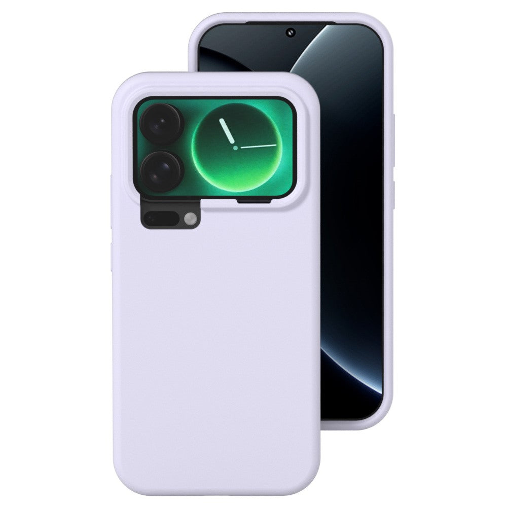 For Xiaomi 17 Pro Max Liquid Silicone Phone Case Skin-Friendly Shockproof Protective Back Cover