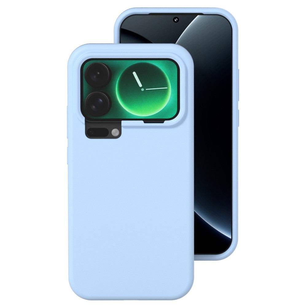For Xiaomi 17 Pro Max Liquid Silicone Phone Case Skin-Friendly Shockproof Protective Back Cover