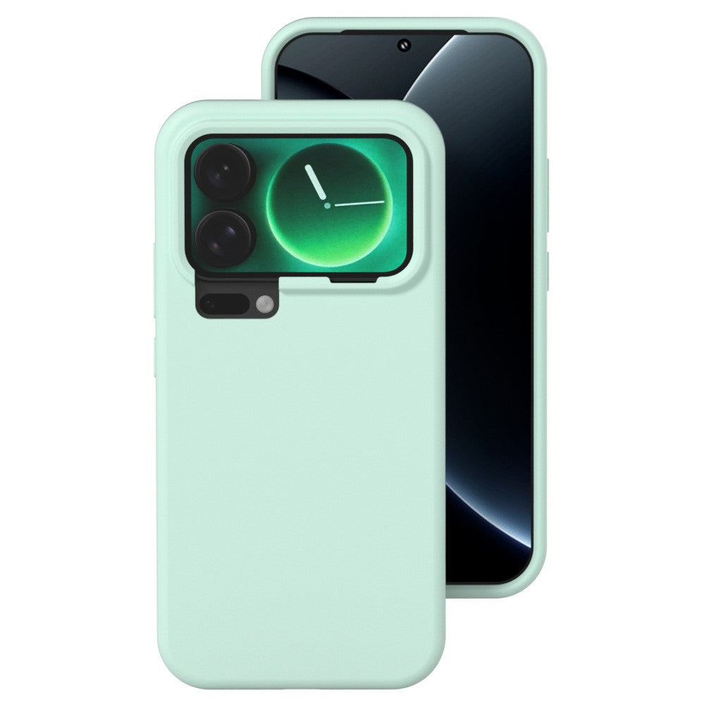 For Xiaomi 17 Pro Max Liquid Silicone Phone Case Skin-Friendly Shockproof Protective Back Cover