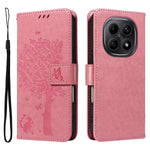 For Xiaomi Poco M8 5G / Redmi Note 15 5G (Global) / 15 4G (Global) Phone Case with Stand Cat Tree Pattern Leather Wallet Mobile Cover