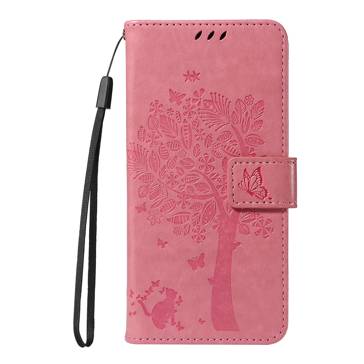 For Xiaomi Poco M8 5G / Redmi Note 15 5G (Global) / 15 4G (Global) Phone Case with Stand Cat Tree Pattern Leather Wallet Mobile Cover