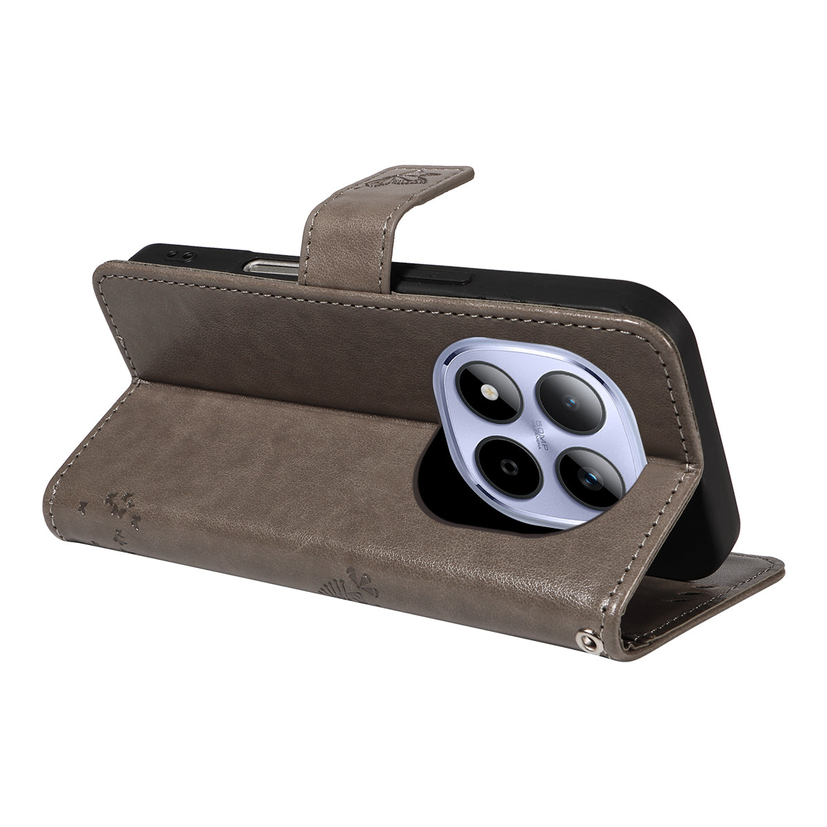 For Xiaomi Redmi Note 15 Pro 5G (Global) Phone Case with Stand Cat Tree Pattern Leather Wallet Mobile Cover