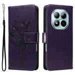 For Xiaomi Poco M8 Pro 5G / Redmi Note 15 Pro+ 5G (Global) Phone Case with Stand Cat Tree Pattern Leather Wallet Mobile Cover