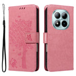 For Xiaomi Poco M8 Pro 5G / Redmi Note 15 Pro+ 5G (Global) Phone Case with Stand Cat Tree Pattern Leather Wallet Mobile Cover